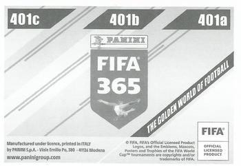 2024 Panini FIFA 365 Stickers #401a/401b/401c Ángel Di María / David Neres / Arthur Cabral Back
