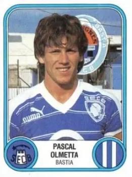 1982-83 Panini Football 83 (France) #33 Pascal Olmeta Front
