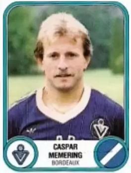1982-83 Panini Football 83 (France) #53 Caspar Memering Front