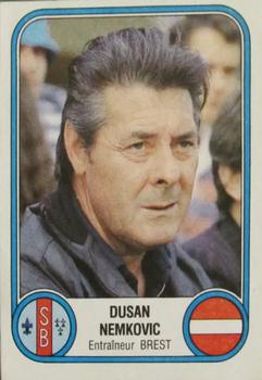 1982-83 Panini Football 83 (France) #72 Dusan Nemkovic Front