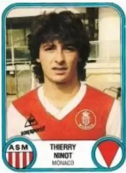 1982-83 Panini Football 83 (France) #170 Thierry Ninot Front