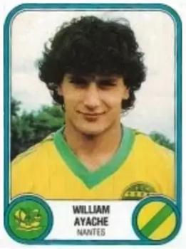 1982-83 Panini Football 83 (France) #232 William Ayache Front