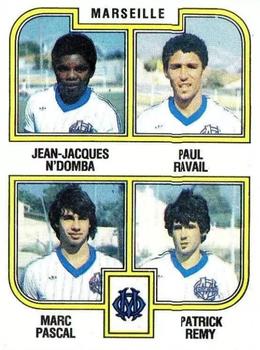 1982-83 Panini Football 83 (France) #459 Jean-Jacques N'Domba / Ravail /Pascal / Remy Front