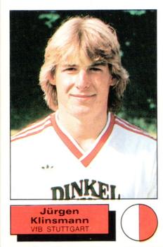 1985-86 Panini Fussball 86 Stickers #288 Jürgen Klinsmann Front