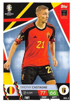 2024 Topps Match Attax Euro 2024 Germany #BEL2 Timothy Castagne Front