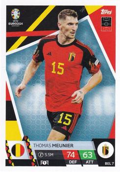 2024 Topps Match Attax Euro 2024 Germany #BEL7 Thomas Meunier Front