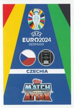 2024 Topps Match Attax Euro 2024 Germany #CZE1 Jiří Pavlenka Back