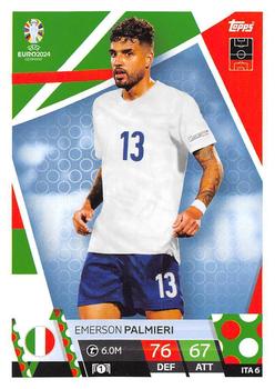2024 Topps Match Attax Euro 2024 Germany #ITA6 Emerson Palmieri Front