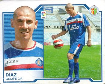 2007-08 Panini Liga Este Stickers - Ultimos Fichajes #19 Diaz Front