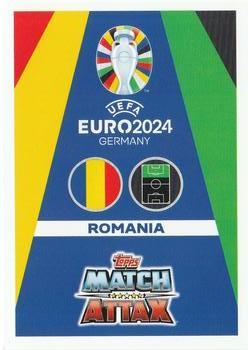 2024 Topps Match Attax Euro 2024 Germany - Limited Edition #LE14 George Pușcaș Back