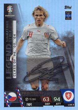 2024 Topps Match Attax Euro 2024 Germany - Legend Signature Style #LSS3 Pavel Nedvěd Front