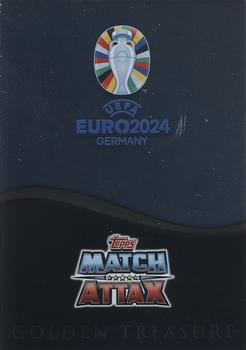 2024 Topps Match Attax Euro 2024 Germany - Golden Treasure #GT8 Arda Guler Back