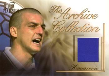 2003 Futera Platinum World Football - Game Jersey #GJ11 Darko Kovacevic Front