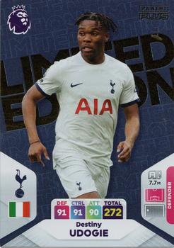 2024 Panini Adrenalyn XL Premier League Plus - Limited Edition #NNO Destiny Udogie Front