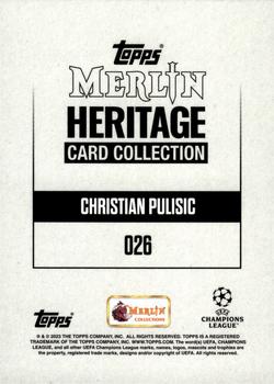 2023-24 Merlin Heritage UEFA Club Competitions #026 Christian Pulisic Back