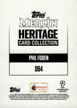 2023-24 Merlin Heritage UEFA Club Competitions #064 Phil Foden Back