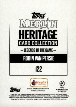 2023-24 Merlin Heritage UEFA Club Competitions #122 Robin van Persie Back