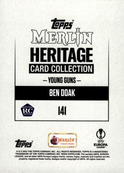 2023-24 Merlin Heritage UEFA Club Competitions #141 Ben Doak Back
