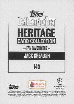 2023-24 Merlin Heritage UEFA Club Competitions #145 Jack Grealish Back