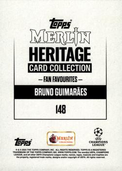 2023-24 Merlin Heritage UEFA Club Competitions #148 Bruno Guimarães Back