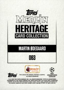2023-24 Merlin Heritage UEFA Club Competitions - Purple #063 Martin Ødegaard Back