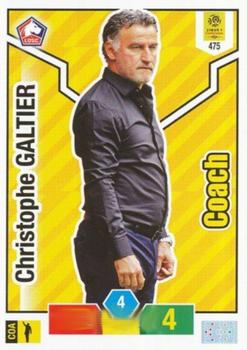2019-20 Panini Adrenalyn XL Ligue 1 - Coach #475 Christophe Galtier Front