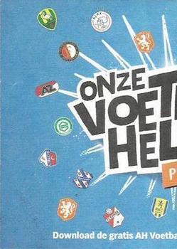 2019-20 Albert Heijn Onze Voetbal Helden #53 Daley Blind Back