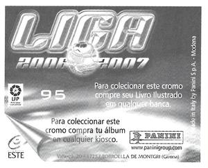 2006-07 Panini Liga Este Stickers (Mexico Version) #95 Gustavo Lopez Back