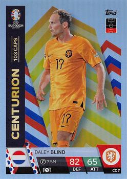 2024 Topps Match Attax Euro 2024 Germany - Centurion #CC7 Daley Blind Front