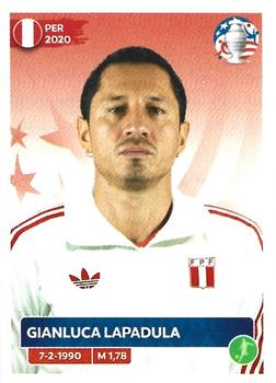 2024 Panini CONMEBOL Copa America USA Stickers #PER19 Gianluca Lapadula Front