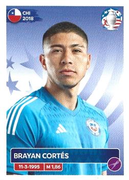 2024 Panini CONMEBOL Copa America USA Stickers #CHI3 Brayan Cortés Front