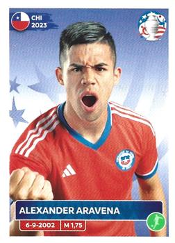 2024 Panini CONMEBOL Copa America USA Stickers #CHI20 Alexander Aravena Front