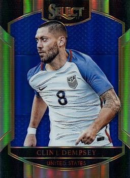 2016-17 Panini Select - Blue #82 Clint Dempsey Front