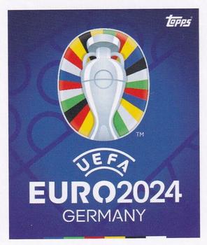 2024 Topps UEFA EURO 2024 Germany Sticker Collection #UEFA1 UEFA Euro 2024 Logo Front