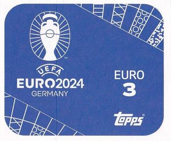 2024 Topps UEFA EURO 2024 Germany Sticker Collection #EURO3 Dortmund Back