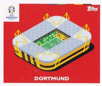 2024 Topps UEFA EURO 2024 Germany Sticker Collection #EURO3 Dortmund Front