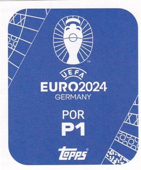 2024 Topps UEFA EURO 2024 Germany Sticker Collection #PORP1 Portugal Landmark 1 Back