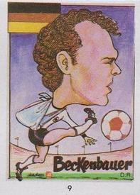 1990 Pronostocos Los Grandes del Futbol Mundial (1930-1990) #9 Franz Beckenbauer Front