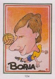 1990 Pronostocos Los Grandes del Futbol Mundial (1930-1990) #104 Enrique Borja Front