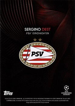 2023-24 Topps Knockout UEFA Champions League #NNO Sergino Dest Back