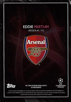 2023-24 Topps Knockout UEFA Champions League #NNO Eddie Nketiah Back