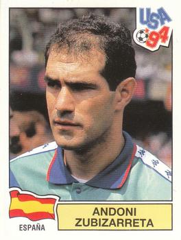 1994 Panini World Cup (Netherlands, Red Backs) #149 Andoni Zubizarreta Front