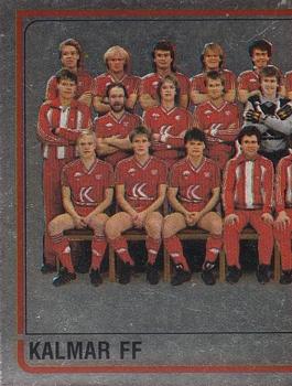 1986 Panini Fotboll 86 Allsvenskan och Division II #190 Team Front