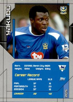 2004-05 Topps Premier Stars #205 Yakubu Aiyegbeni Back