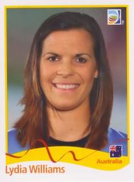 2011 Panini FIFA Women's World Cup Stickers #276 Lydia Williams Front