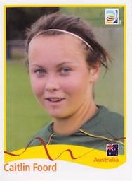 2011 Panini FIFA Women's World Cup Stickers #289 Caitlin Foord Front