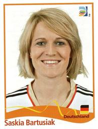 2011 Panini FIFA Women's World Cup Stickers #29 Saskia Bartusiak Front
