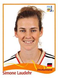 2011 Panini FIFA Women's World Cup Stickers #38 Simone Laudehr Front