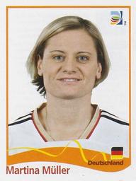 2011 Panini FIFA Women's World Cup Stickers #42 Martina Muller Front