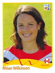 2011 Panini FIFA Women's World Cup Stickers #58 Rhian Wilkinson Front